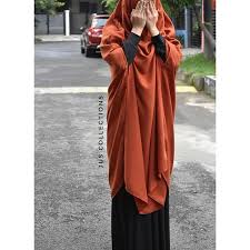 Bismillah Ready Stock French Khimar Basic Sleeveless Yaitu Khimar Tanpa Tangan Tangan Berlubang Panjang Khimar 120 145cm Warna Ter Fashion Coat Duster Coat