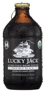 Amazon Com Lucky Jack Organic Nitro Cold Brew Coffee Double Black 10 5 Oz Grocery Gourmet Food Nitro Cold Brew Coffee Brewing Cold Brew