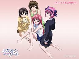 elfen lied lucy (elfen lied) mayu (elfen lied) nana (elfen lied) yuka |  konachan.com - Konachan.com Anime Wallpapers