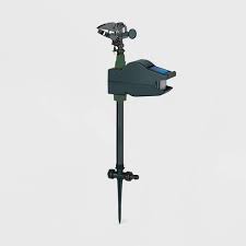 Visit the abco tech store. Solar Powered Motion Activated Hydro Animal Sprinkler Repeller Bird X Target
