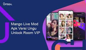 Bisa melakukan obrolan via video call dengan orang lain. Mango Live Mod Apk Ungu Unlock Room Vip Bebas Versi Terbaru