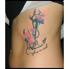 anchor tattoo i refuse to sink meaning
