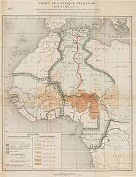 Sahara Des Marocains Une Carte Officielle Francaise Datant De 1891 Qui Parle D Elle Meme Infographic Map Africa Map Ancient Maps
