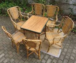 Afin de profiter de votre extérieur, home24 vous guide pour vous aider à choisir le salon de jardin idéal. Magnifique Salon Ancien En Rotin Ensemble Des Annees 1930 Meubles De Jardin En Rotin Mobilier De Salon Meuble Rotin
