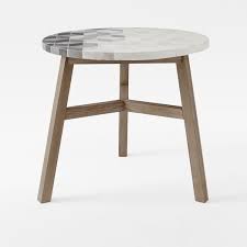 Mosaic Tiled Bistro Table Isometric Concrete Top Driftwood Base Bistro Dining Table Concrete Outdoor Dining Table Bistro Table Outdoor