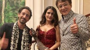 Fatima Sana Shaikh Bonds With Jackie Chan Adrien Brody In China Entertainment News The Indian Express