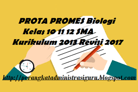 Rencana pelaksanaan pembelajaran (rpp) adalah rencana yang menggambarkan prosedur dan pengorganisasian berikut kumpulan lengkap: Prota Promes Biologi Kelas 10 11 12 Sma Kurikulum 2013 Revisi 2017