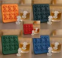 With Lids Silicone Rubber Ice Cube Tray Mould For Whiskey Cocktails - China  Silicone Ice Cube Mold And With Container