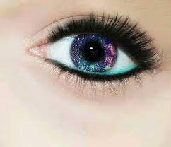 Eyes Galaxy And Eye Image Aesthetic Eyes Lovely Eyes Galaxy Makeup