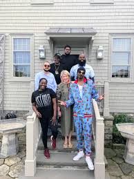 Thinly sliced beef, dripping with bbq sauce, served on french bread. A Special Luncheon At My Farm With Snoop Dogg The Martha Stewart Blog
