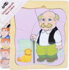 Erosion creates sand, clay, silt and other sediment. Layer Puzzle Grandpa S Life Puzzles Puzzles Games Toys Small Foot