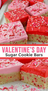 Valentine S Day Frosted Sugar Cookie Bars Recipe Valentines Cookies Recipe Sugar Cookie In 2021 Valentines Cookies Recipe Sugar Cookie Frosting Sugar Cookie Bars