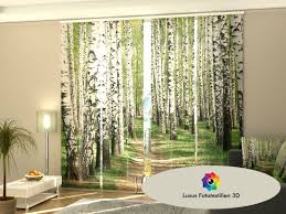 Schiebegardine Quot Birkenwald Quot Schiebevorhang 4 Er Set Luxus Fotodruck 3d Massanfertigung Kaufen Bei Hood De Schiebegardine Vorhange Schiebevorhang