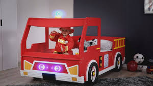 Kids red fire engine bed. Amart Furniture Freddy Fire Truck Bed Facebook