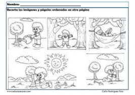 Desempeños e indicadores de desempeños del preescolar por las dimensiones del desarrollo del niño. Nociones Espaciales Y Temporales Para Ninos Educapeques