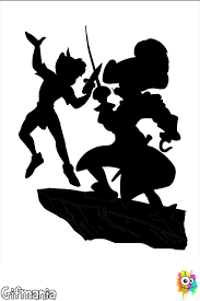 Coloriage Peter Pan Contre Crochet