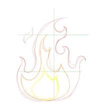 How To Draw Flames Drawing Factory Drawing Flames Fire Drawing Drawings