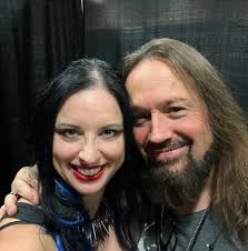 The first band I run into at Official Monsters On The Mountain Community is  Lillian Axe who's new album “From Womb to Tomb” dropped today🤘 #LillianAxe  #NOLA #MonstersOnTheMountain #SmokeyMountains #MOTM