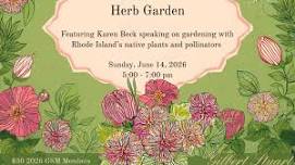 Tea in Elizabeth Stuart's Herb Garden
