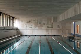 While an outdoor pool may lack in appeal compared to an indoor pool, you can add certain. Folkform S Public Art Installation For Indoor Swimming Pool Yellowtrace