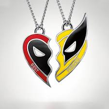 Deadpool Wolverine Necklace