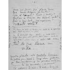 Valerie Notes On Instagram A Love Letter Written By Frida Kahlo To Her Lover Spanish Artist Jose Bartoli To Whom She Wrote A Collection Of Letters Between I 2020