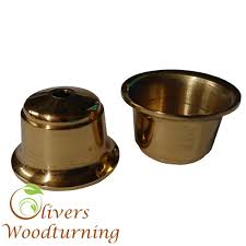 The freezer will usually work. Brass Candle Cups Olivers Woodturning Project Accessories
