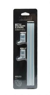 The fit the bottles great, no leaks! Camelbak Adult Eddy Plus Replacement 2 X Bite Valves And Straws Clear Adult Size By Camelbak Cb1766101000