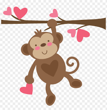 Also explore similar png transparent images under this topic. Valentine Monkey Svg File For Scrapbooking Cardmaking Happy Valentines Day Monkey Png Image With Transparent Background Toppng