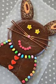 Gateau Lapin Au Chocolat Recette Enfant Chocolat Gateaux Lapin Gateau Anniversaire Anniversaire Lapin