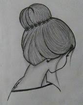 Beautiful Easy Black And White Drawings Of Girls Drawing Sketch Stick Figure Pencil Drawing Drawing Tutorial Simple D In 2020 Art Drawings Sketches Simple Pencil Drawing Inspiration Art Drawings Sketches Creative