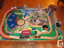 Imaginarium Classic Train Table With Roundhouse 100 Plateau Mt Royal Montreal Train Table Round House Kids Toys
