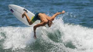 Surfing is one of five sports debuting at the tokyo 2020 olympics games and it's already making waves. N2ab Xzrmj2h9m