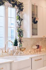 From your tree, to the table, to the banister, and out onto the front door, we've got some amazingly easy holiday diy decor ideas that are sure to turn every inch of your home into a. Elegant Christmas Part Ii Christmas Kitchen Decor The Pink Dream