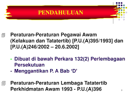 Kawalan tatatertib ini merupakan satu alat. Kelakuan Dan Tatatertib 1993 Pindaan 2002 Pua Ppt Download