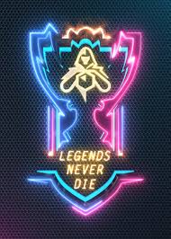 3d Legends Never Die World Ch Metal Poster Print Jose Barrera Displate In 2020 Lol League Of Legends League Of Legends Logo Poster Prints