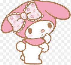 P.s (the character melody does not belong to me and i take no credit for the creation or idea of her. White And Pink Rabbit Holding Heart My Melody Hello Kitty Sanrio Cartoon My Melody Sticker Fictional Character Png Pngegg