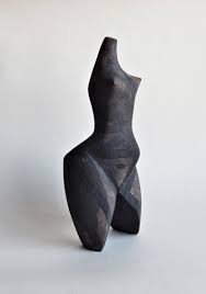 Keramik Skulptur Schwarze Keramik Keramik Figur Afrikanische Figur Skulptur Fur Den Garten Keramik Raku Kunst Und Sammeln Frau Figur In 2020 Ceramic Sculpture Ceramic Sculpture Figurative Ceramic Figurines