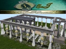Activity like buying and selling was concentrated in the market. Second Life Marketplace Enj Ancient Greek Wedding Venue