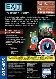 Try adding these scavenger hunt clues for adults into your game plan and watch your players scramble to make sense of these tough riddles! Thames Kosmos 694043 Exit House Of Riddles Yes Amazon De Spielzeug