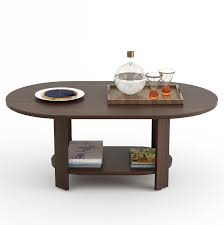 Leick furniture shaker oval coffee table in medium oak. Bluewud Osnale Engineered Wood Coffee Table Centre Table Wenge Oval Buy Online In Bulgaria At Bulgaria Desertcart Com Productid 76734074