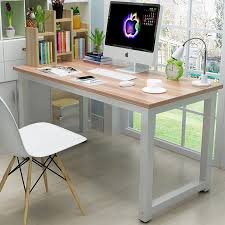 Ktaxon Wood Computer Desk Pc Laptop Study Table Workstation Home Office Furniture In 2020 Wood Computer Desk Pc Desk Home Office Computer Desk
