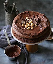 Divin Qui Ne Craque Pas Devant Un Gateau Si Parfait Chocolat Cafe Et Noisettes Par Passionateaboutbakin Dessert Facile Et Rapide Dessert Facile Chocolat