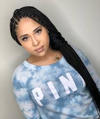 Braids like these give the hair a beautiful texture. 30 Trendy Box Braids Styles Stylists Recommend For 2021 Hair Adviser