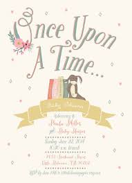 Build A Library Literary Baby Shower Invitation Etsy Storybook Baby Shower Fairytale Baby Shower Book Baby Shower Theme