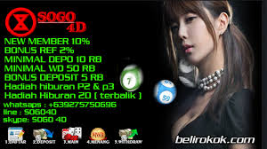 Pin Di Togel Online Sogo4d