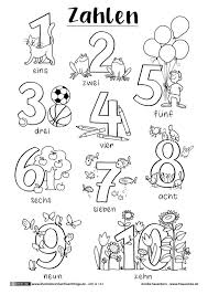 Malvorlage Zahlen Von 1 10 A4 Pdf Free Printable Von