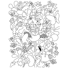 Hyacint knutselen woordkaarten lente voorjaar nederlandse woordenschat. Kleurplaat Bloemen Met Vlinders