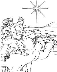 Download or print this amazing coloring page: De Drie Wijzen 3 Kerstkleurplaten Bijbel Kleurplaten Three Wise Men