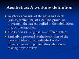 (art terms) a principle of taste or style adopted by a particular person, group, or culture: Art Ed 4900 6900 Raymond Veon Instructor Ppt Download